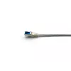 Cavo patch Equip Cat.6A S/FTP, angolare su dritto, 3,0 m, bianco