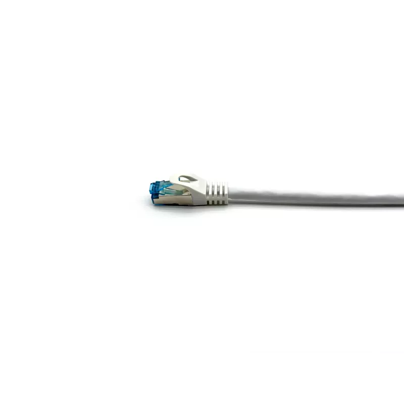 Cavo patch Equip Cat.6A S/FTP, angolare su dritto, 5,0 m, bianco