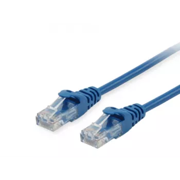 Cavo patch Equip Cat.6A U/UTP, 0,15 m, blu, 0,15 m, Cat6a, U/UTP (UTP), RJ-45, RJ-45, blu