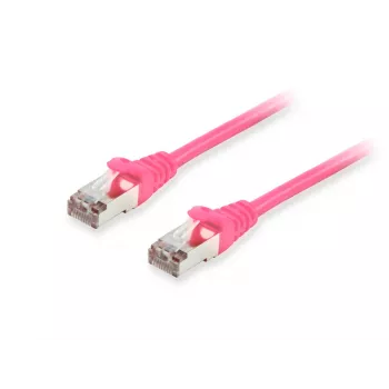 Cavo patch Equip Cat.6A S/FTP RJ-45 7,5 m rosa