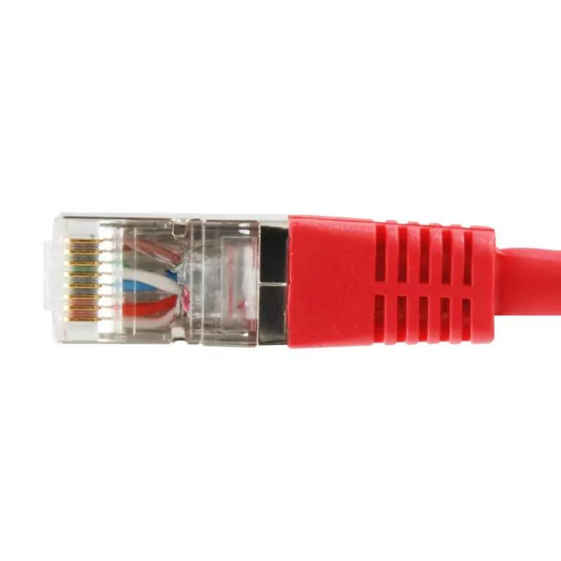 Cavo patch Equip Cat.6A Platinum S/FTP RJ-45 15 m rosso