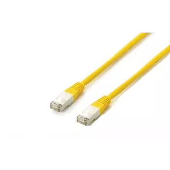 Cavo patch Equip Cat.6A Platinum S/FTP, 5,0 m, giallo, 5 m, Cat6a, S/FTP (S-STP), RJ-45, RJ-45, giallo