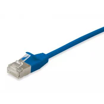 Cavo di rete Equip Cat.6A F/FTP cavo patch sottile RJ-45 5 m blu