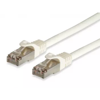 Cavo patch Equip Cat.6A Pro S/FTP, 0,5 m, bianco, 0,5 m, Cat6a, S/FTP (S-STP), RJ-45, RJ-45, bianco
