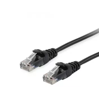 Cavo patch Equip Cat.6A RJ-45 U/UTP 0,25 m nero