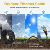 Cavo patch per esterni EQUIP Cat.6A S/FTP 1,0 m RJ-45 — nero