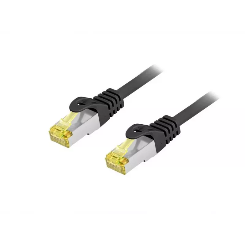 Cavo patch EQUIP Cat.6A S/FTP per esterni, 5,0 m, RJ-45–RJ-45, nero