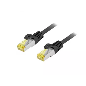 Cavo patch di rete EQUIP Cat.6A S/FTP per esterni, 15 m, nero, RJ-45 su RJ-45, 10 Gbit/s