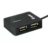 Equip 128952 hub interfaccia USB 2.0 480 Mbit/s nero