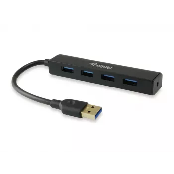Equip 128953 hub interfaccia USB 3.2 Gen 1 (3.1 Gen 1) Type-A 5000 Mbit/s nero