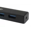 Equip 128953 hub interfaccia USB 3.2 Gen 1 (3.1 Gen 1) Type-A 5000 Mbit/s nero