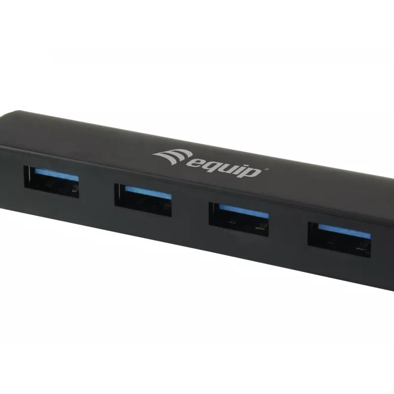 Equip 128953 hub interfaccia USB 3.2 Gen 1 (3.1 Gen 1) Type-A 5000 Mbit/s nero