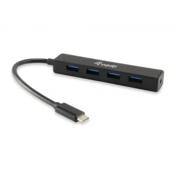 Equip 128954 hub interfaccia USB 3.2 Gen 1 (3.1 Gen 1) Type-C 5000 Mbit/s nero