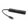 Equip 128954 hub interfaccia USB 3.2 Gen 1 (3.1 Gen 1) Type-C 5000 Mbit/s nero