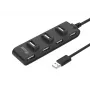 Equip hub USB 2.0 a 7 porte, USB 2.0, USB 2.0, 480 Mbit/s, nero, Cina, CE, RoHS
