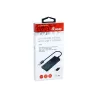 Equip hub USB 3.0 a 4 porte con adattatore USB-C