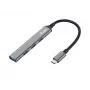 Hub USB Equip hub USB 3.0/2.0 a 4 porte USB-C
