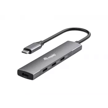 Equip hub USB-C USB 3.2 Gen 1 a 4 porte