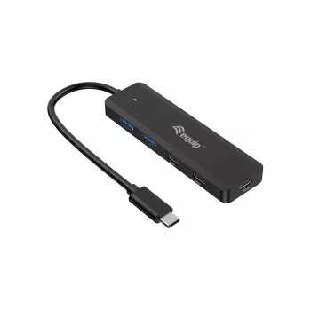Equip hub USB-C USB 3.2 Gen 1 a 4 porte, USB-C x 2, USB-A x 2