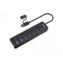 Hub USB Equip hub USB 3.2 Gen 1 a 7 porte con alimentatore