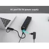 Hub USB Equip hub USB 3.2 Gen 1 a 7 porte con alimentatore