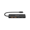 Equip hub USB-C USB 3.2 Gen 2 (10 Gbit/s) a 4 porte, USB-C x 2, USB-A x 2