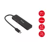 Equip hub USB-C USB 3.2 Gen 2 (10 Gbit/s) a 4 porte, USB-C x 2, USB-A x 2