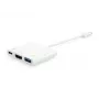 Adattatore Equip 133461 USB Type-C su HDMI femmina/USB A femmina/PD