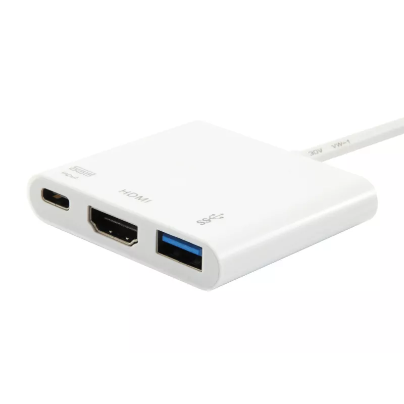 Adattatore Equip 133461 USB Type-C su HDMI femmina/USB A femmina/PD