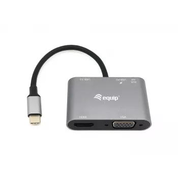 Equip adattatore multifunzione USB-C 5-in-1