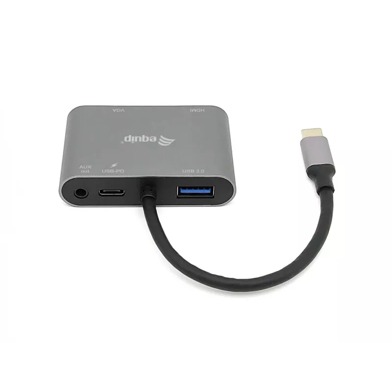 Equip adattatore multifunzione USB-C 5-in-1