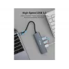 Equip adattatore MULTIFUNZIONE USB-C 5-in-1, HDMI, USB 3.2 GEN1, 100W USB PD