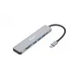 Adattatore multifunzione Equip USB-C 7-in-1, HDMI 4K/60Hz, USB 3.2 Gen1 x3, TF/Micro SD, 100W USB PD