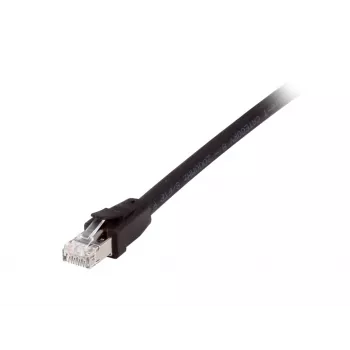 Equip Cat 8.1 S/FTP (PIMF) cavo patch, LSOH, 1,0 m, nero, 1 m, Cat8.1, S/FTP (S-STP), RJ-45, RJ-45, nero