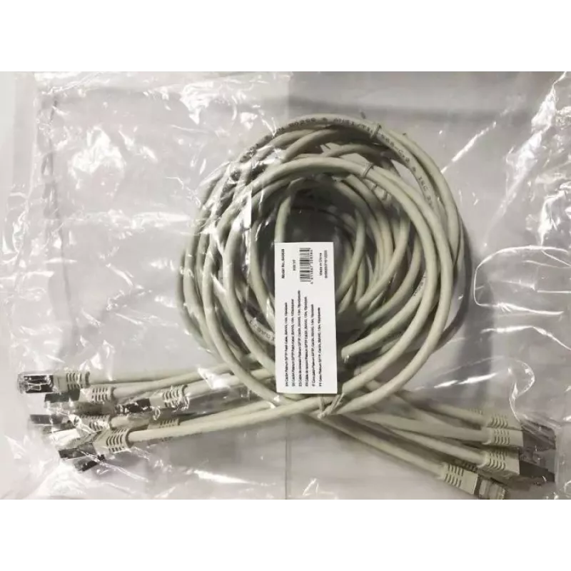 Equip Cat.6A Platinum S/FTP cavo patch, grigio, 1,0 m, 10 pz./set