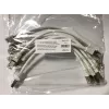 Equip Cat.6A Platinum S/FTP cavo patch, bianco, 0,25 m, set da 10