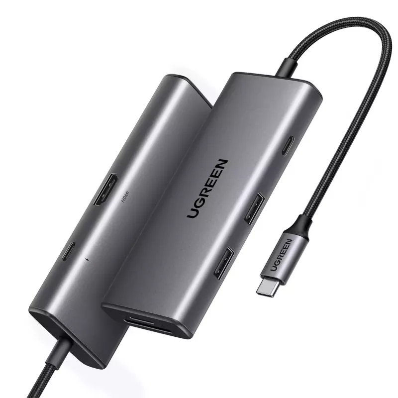 Adattatore multifunzione USB-C UGREEN 15531 HDMI USB 3.0 Ethernet