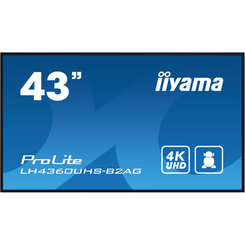 iiyama ProLite LH4360UHS-B2AG display Digital Signage 43 pollici 4K UHD
