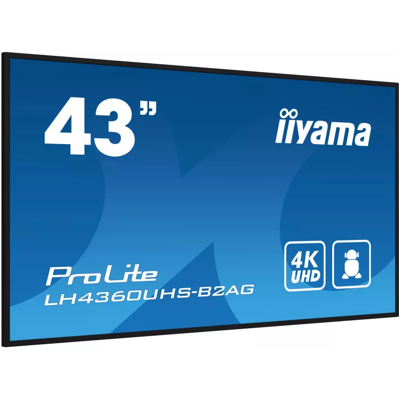 iiyama ProLite LH4360UHS-B2AG display Digital Signage 43 pollici 4K UHD