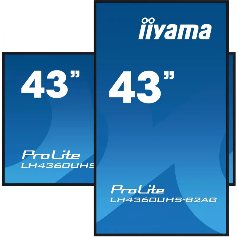 iiyama ProLite LH4360UHS-B2AG display Digital Signage 43 pollici 4K UHD