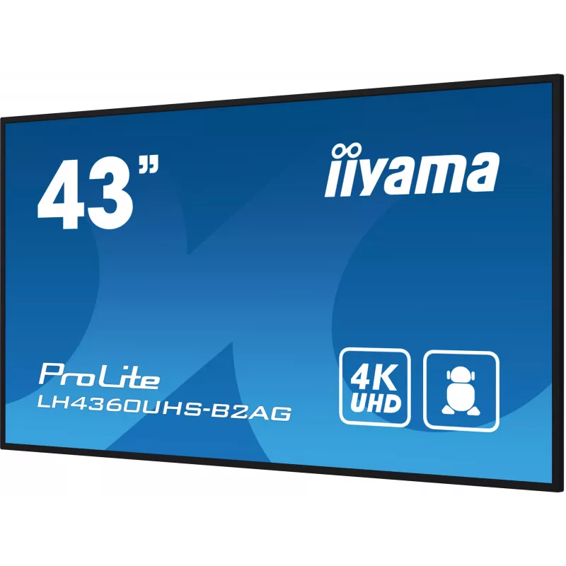 iiyama ProLite LH4360UHS-B2AG display Digital Signage 43 pollici 4K UHD