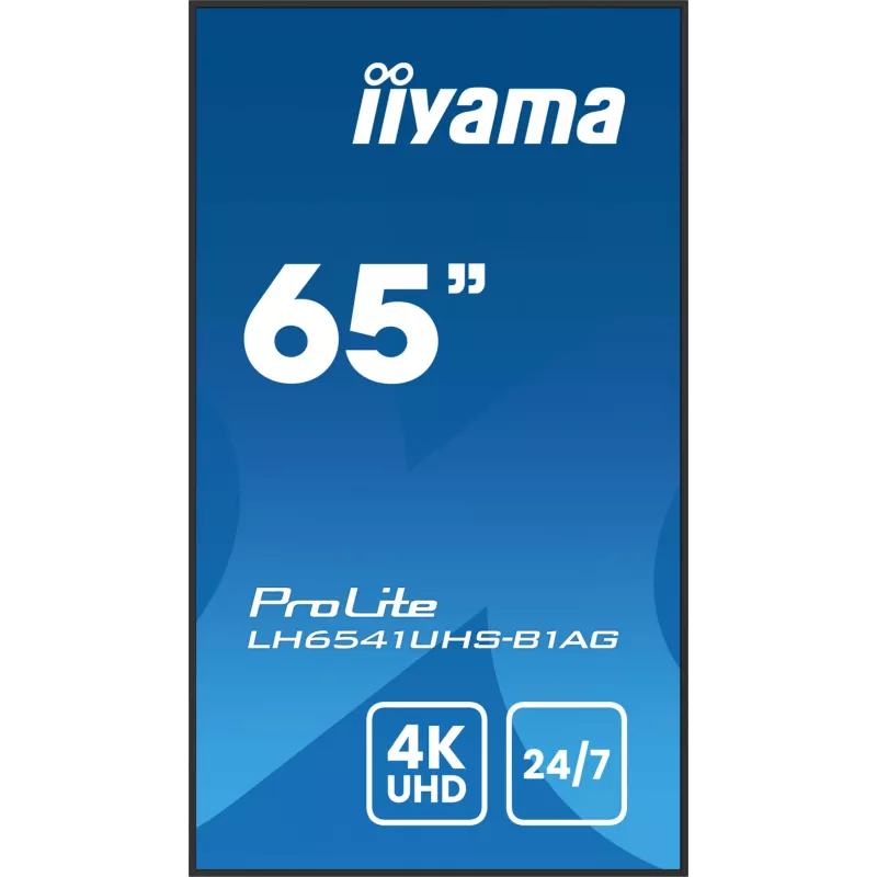 Display per signage iiyama LH6541UHS-B1AG 163,8 cm (64,5