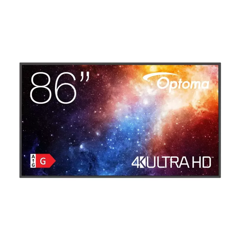 Schermo piatto digital signage Optoma N3861K 86