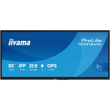 Display per signage iiyama TE9218UWI-B1AG design kiosk 2,32 m (91,5