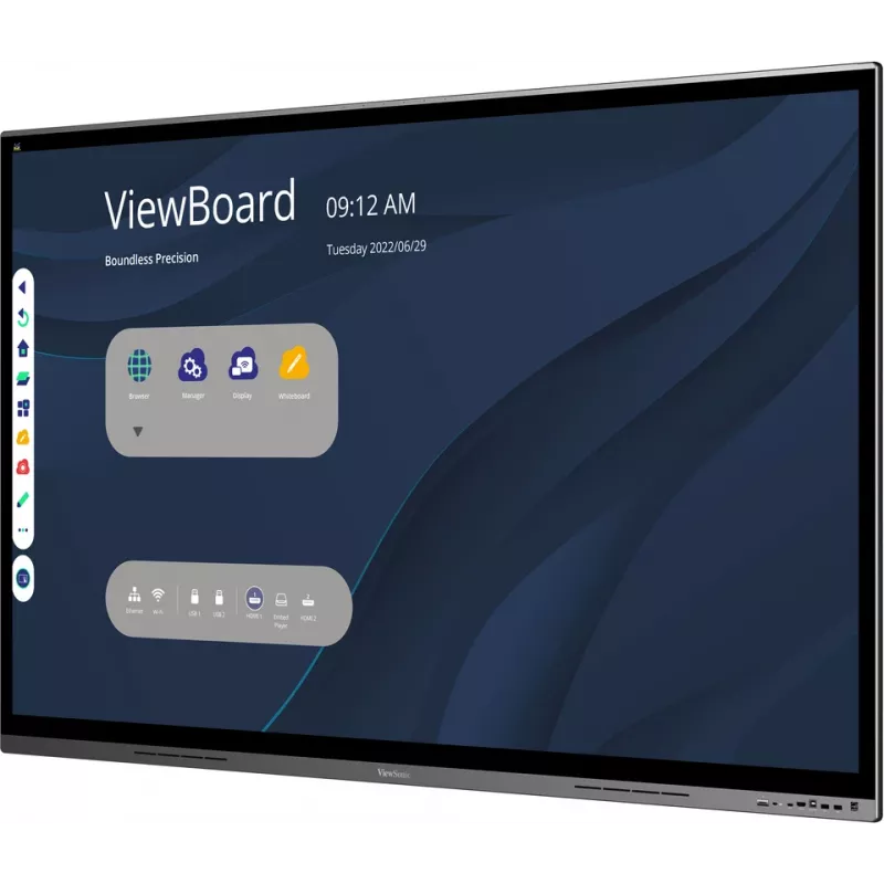 Display per signage Viewsonic IFP7562 display piatto interattivo 190,5 cm (75