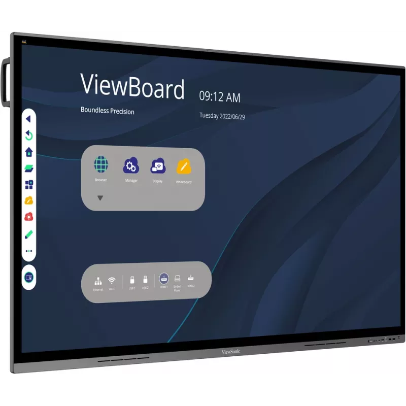 Display per signage Viewsonic IFP7562 display piatto interattivo 190,5 cm (75