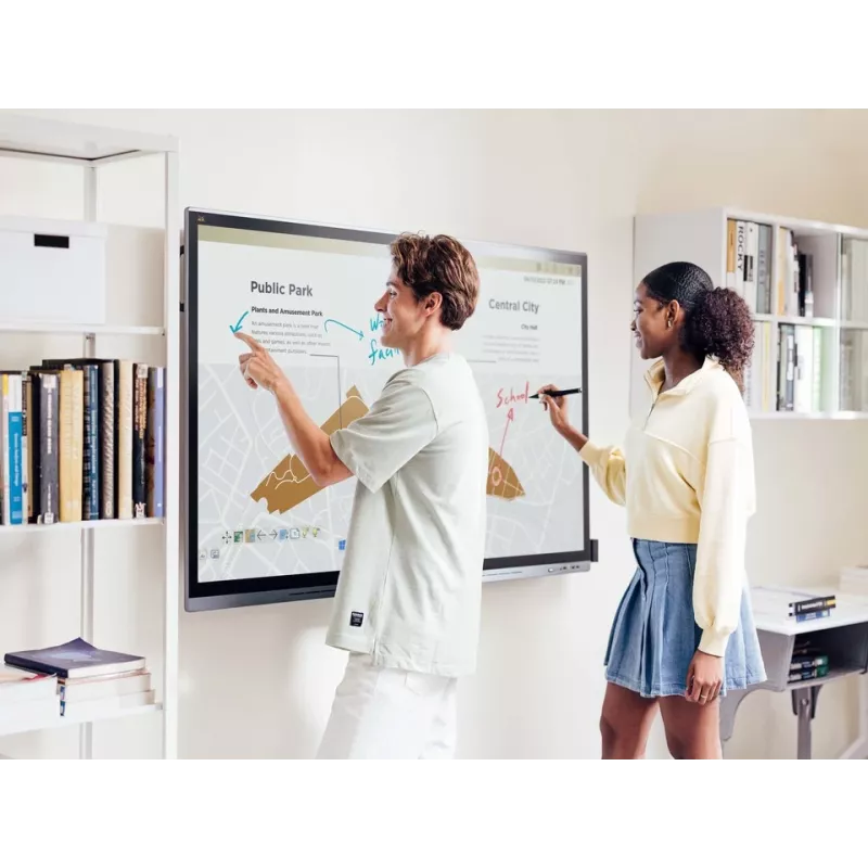 Display per signage Viewsonic IFP7562 display piatto interattivo 190,5 cm (75