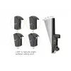 Supporto da soffitto duale Equip da 45