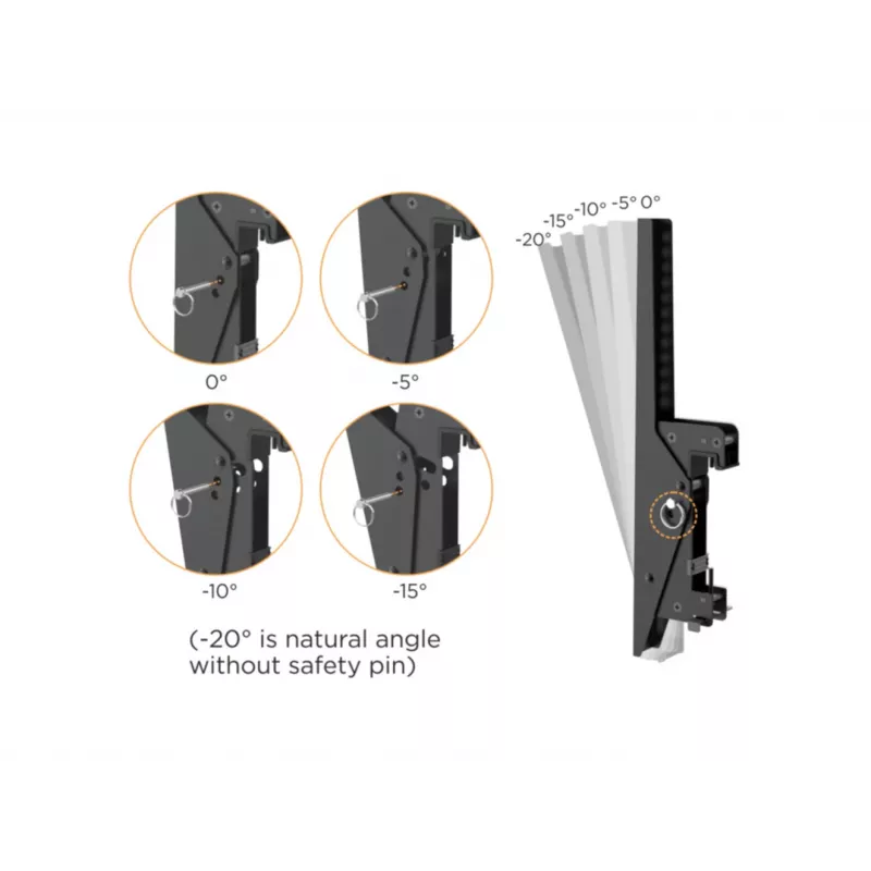 Supporto da soffitto duale Equip da 45