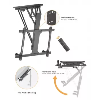 Supporto da soffitto motorizzato per TV Equip da 32